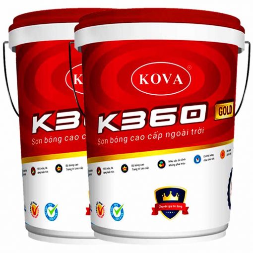 Sơn Bóng KOVA Cao Cấp Ngoài Trời K-360-4