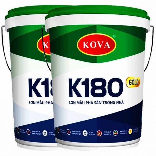 Sơn màu pha sẵn KOVA không bóng K180-4