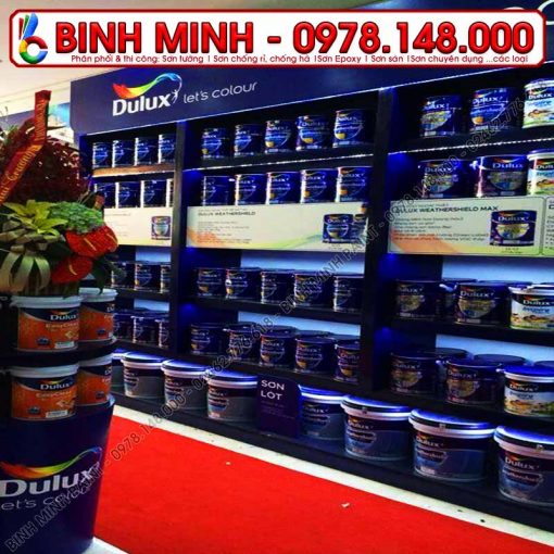 Sơn Ngoại Thất Dulux Weathershield Bề Mặt Bóng