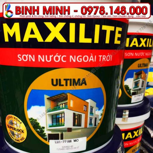 Sơn Maxilite Ngooài Trời Ultima Mờ