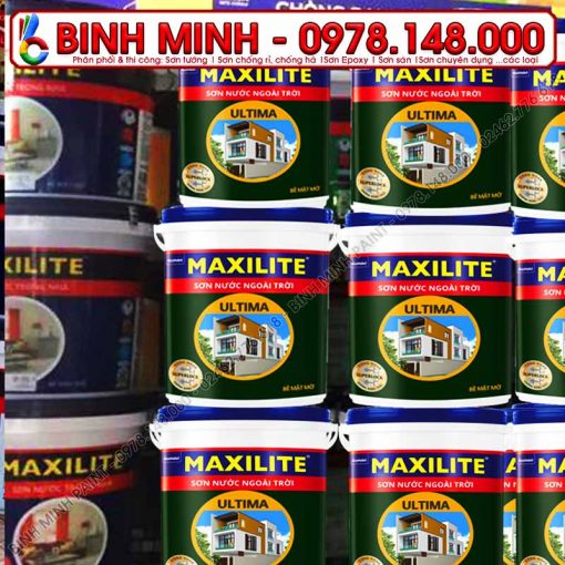 Sơn Maxilite Ngooài Trời Ultima Mờ