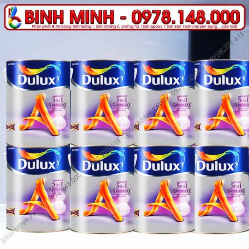 Sơn Nội Thất Dulux Ambiance 5in1 Superflexx Bóng Mờ