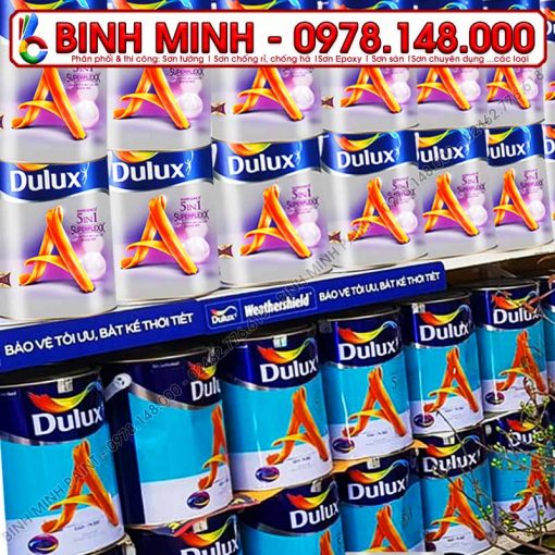 Sơn Nội Thất Dulux Ambiance 5in1 Superflexx Bóng Mờ